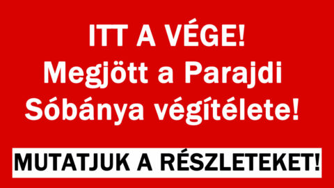 Megjött a Sóbánya végítélete!