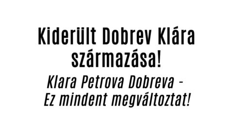 Kiderült Dobrev Klára származása!
