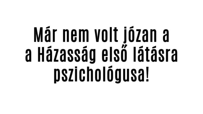 Részeg volt a Házasság első látásra pszichológusa!