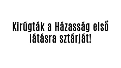 Kirúgták a Házasság első látásra sztárját!