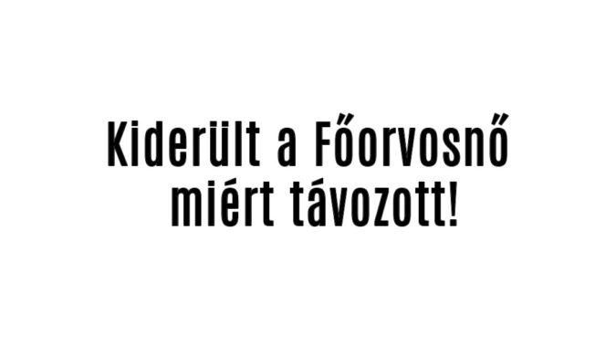 Kiderült a Főorvosnő drámája!