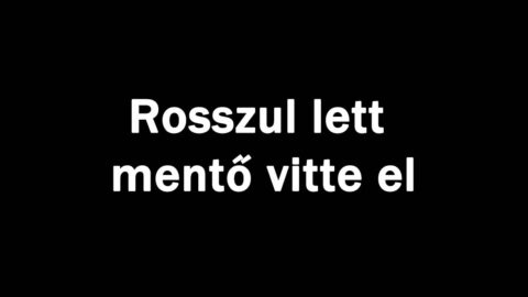 Rosszul lett mentő vitte el