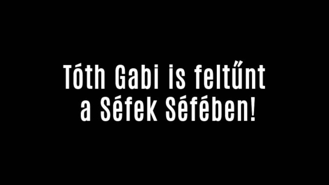 Tóth Gabi is feltűnt a Séfek Séfében!