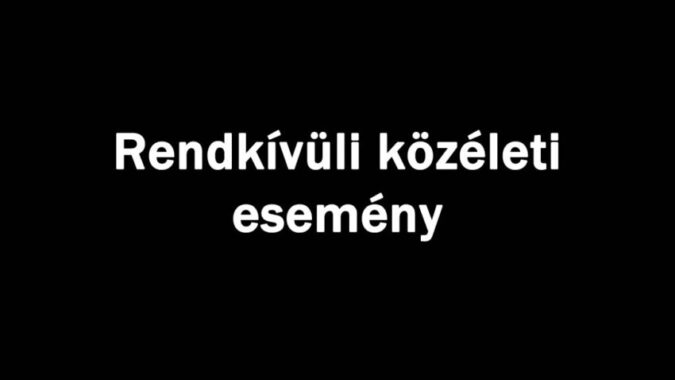 Rendkívüli közéleti esemény