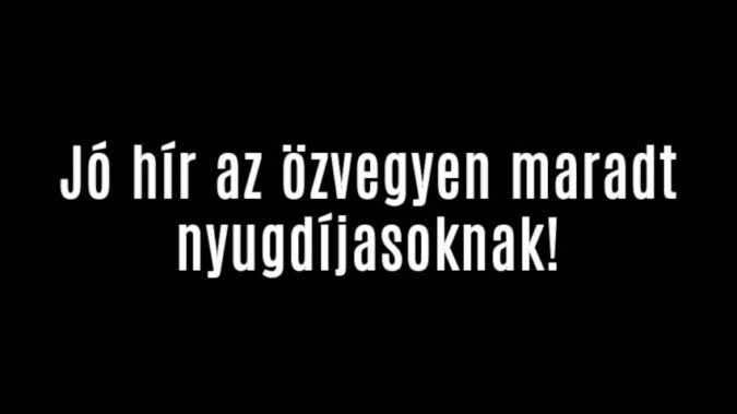 Jó hír az özvegyen maradt nyugdíjasoknak!