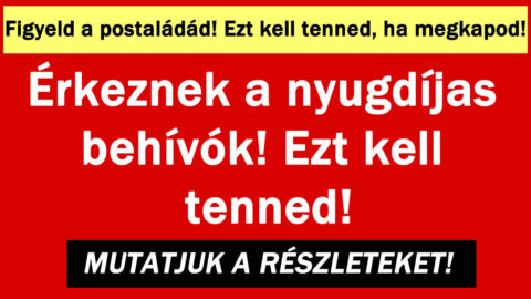 Érkeznek a nyugdíjas behívók! Ezt kell tenned!