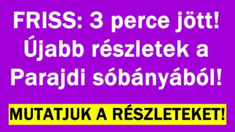 Újabb részletek a Parajdi sóbányából!
