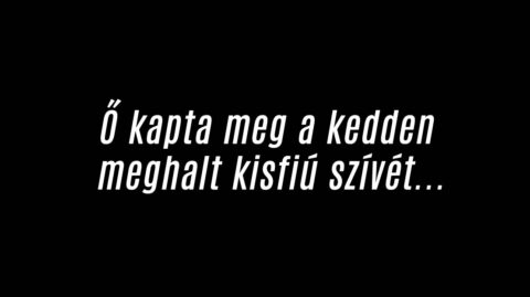 Ő kapta meg a kedden meghalt kisfiú szívét
