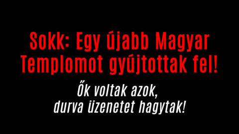 Sokk: Egy újabb Magyar Templomot gyújtottak fel!