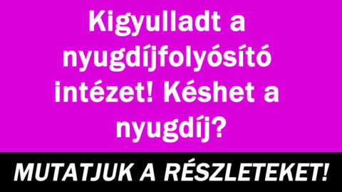 Kigyulladt a nyugdíjfolyósító intézet! Késhet a nyugdíj?
