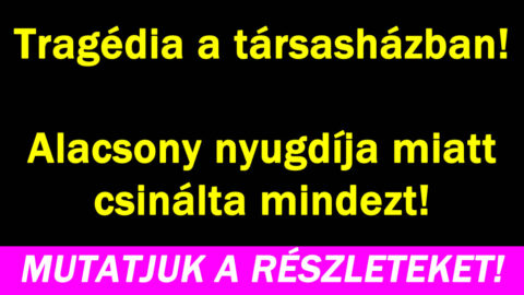 Tragédia a társasházban