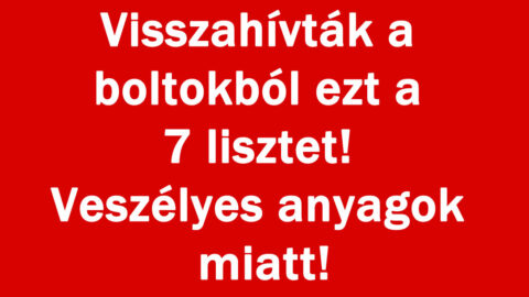 Visszahívták a boltokból ezt a 7 lisztet! Veszélyes anyagok miatt!