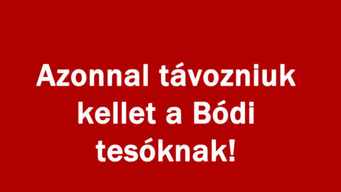 Azonnal távozniuk kellet a Bódi tesóknak!