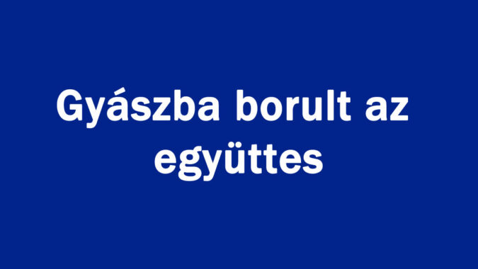 Gyászba borult az együttes!