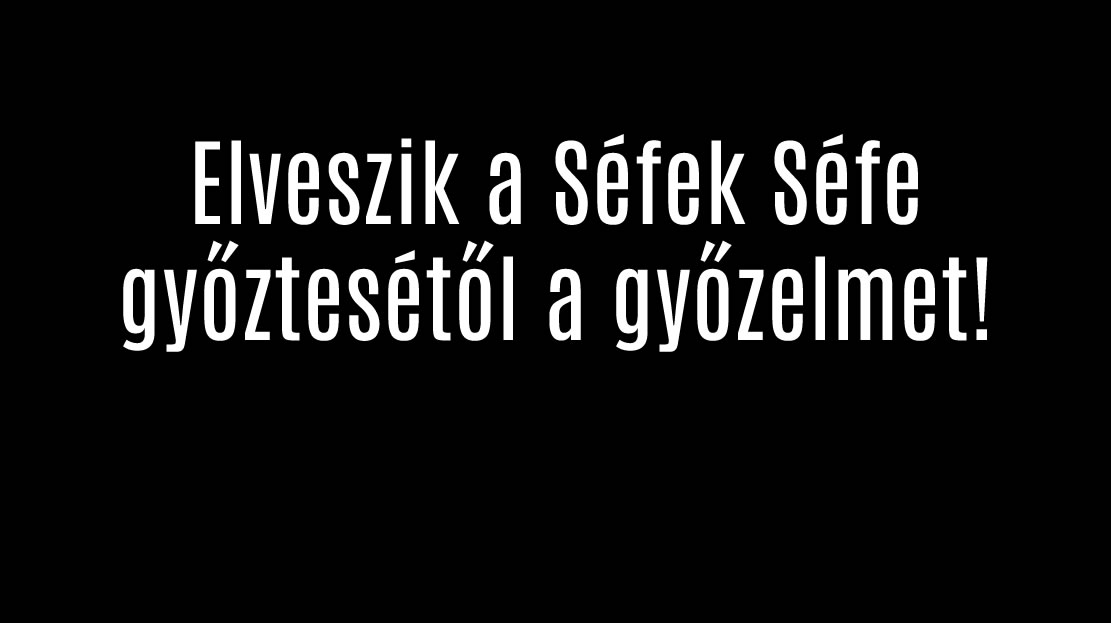 Elveszik a Séfek Séfe győztesétől a győzelmet!