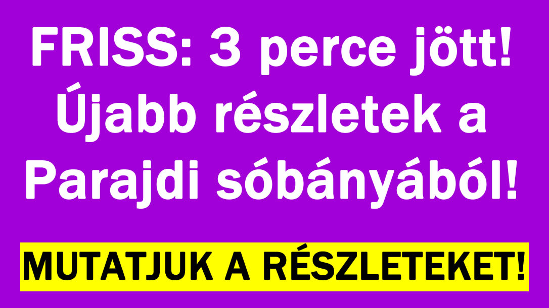 Újabb részletek a Parajdi sóbányából!