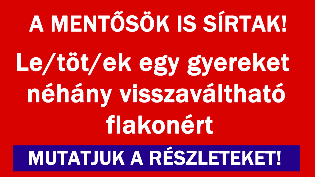 Megdöbbentő eset történt!