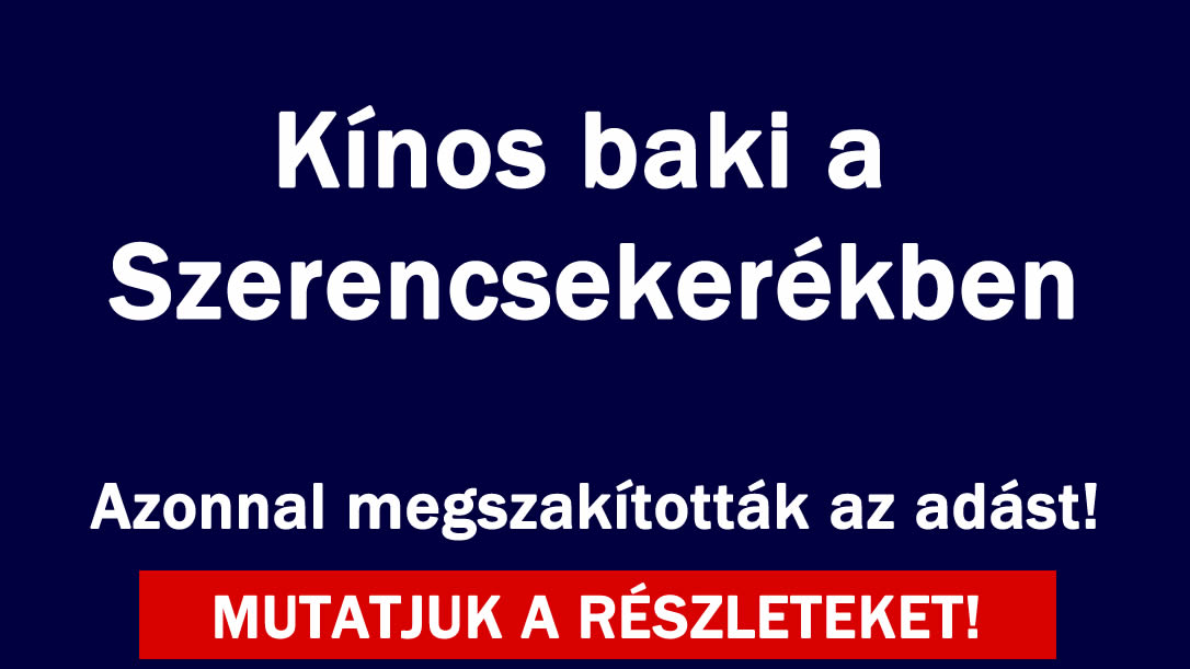 Kínos baki a Szerencsekerékben